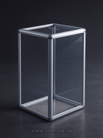 Скринька для голосування з алюмінієвого профілю 500х1000х500мм