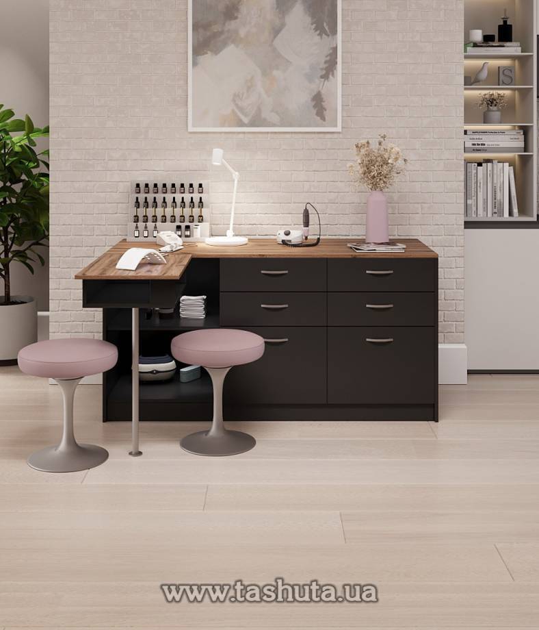 Manicure Table, 150x120x75x60cm