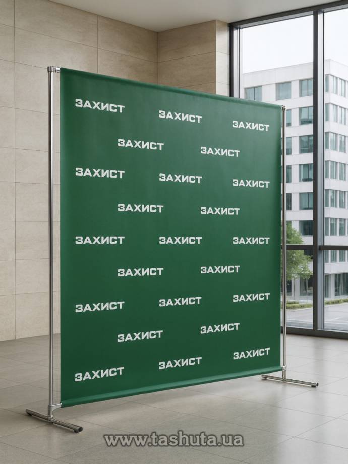 Press Wall (Photo Backdrop) 2x1.5m, Pockets, Low Legs