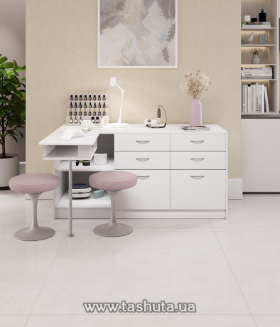 Стол маникюрный, 150х120х75х60 cм