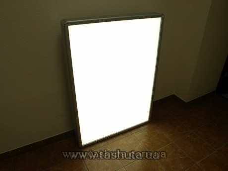 Lightbox dwustronny na zdjęcie (rama zatrzaskowa)