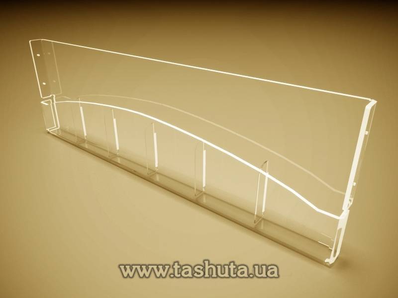 Flyer Pocket with 6 Compartments (for Stand 21-62162)