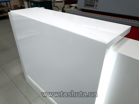 Modułowa lada recepcyjna, lada rejestracyjna, 150x110x74 cm