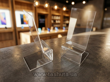 Тримач для телефону з цінником 55х120х60 мм