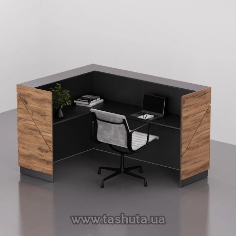 Lada recepcyjna „Modern” narożna, 200x110x120 cm