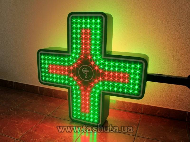 Animated LED Cross EXPAND, 600x600mm