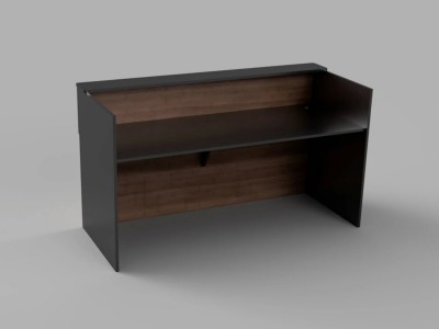 "Miami" Reception Desk, Illuminated Office Desk, 120x110x75cm