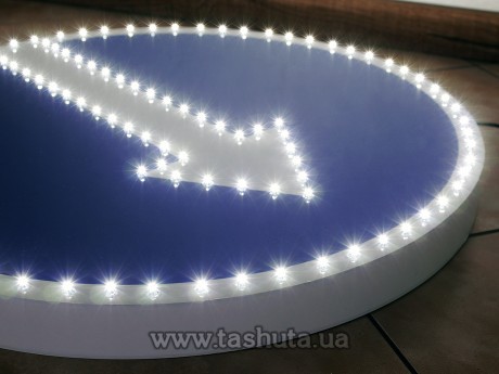 Znak drogowy LED „Objazd” 700x700mm
