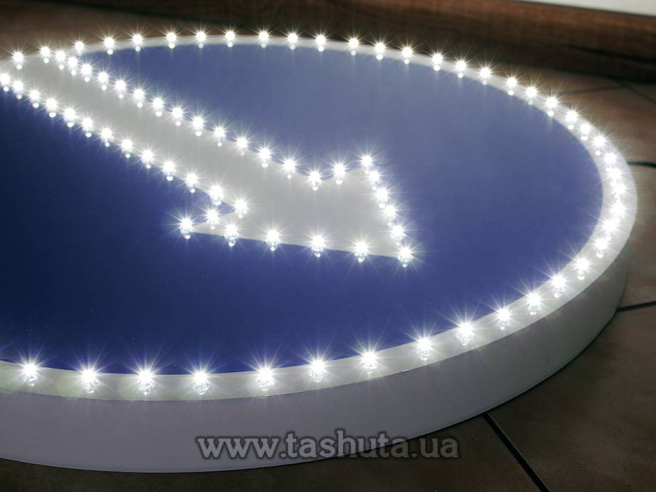 "Detour" LED Road Sign 700x700mm
