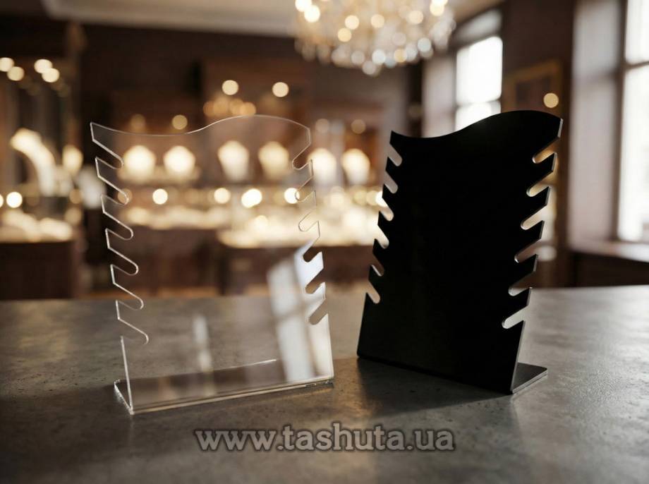 "Neck" Jewellery Display for 6 Pendants 160x230mm