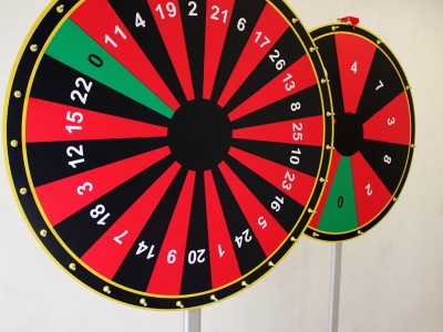 Wheel of Fortune on High Stand, Wheel Diameter 800mm
