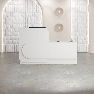 "Scandi" Office Reception Desk, 180x120x62cm