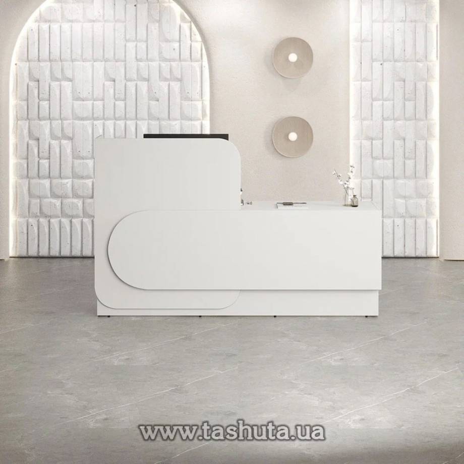 Офісна стійка ресепшн «Сканді», 220х120х62 см