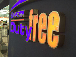 Световые буквы из нержавейки