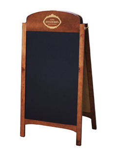 Деревянный штендер