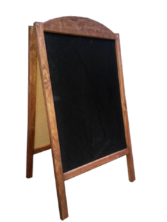 Деревянный штендер