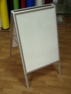 Штендер с клик системой